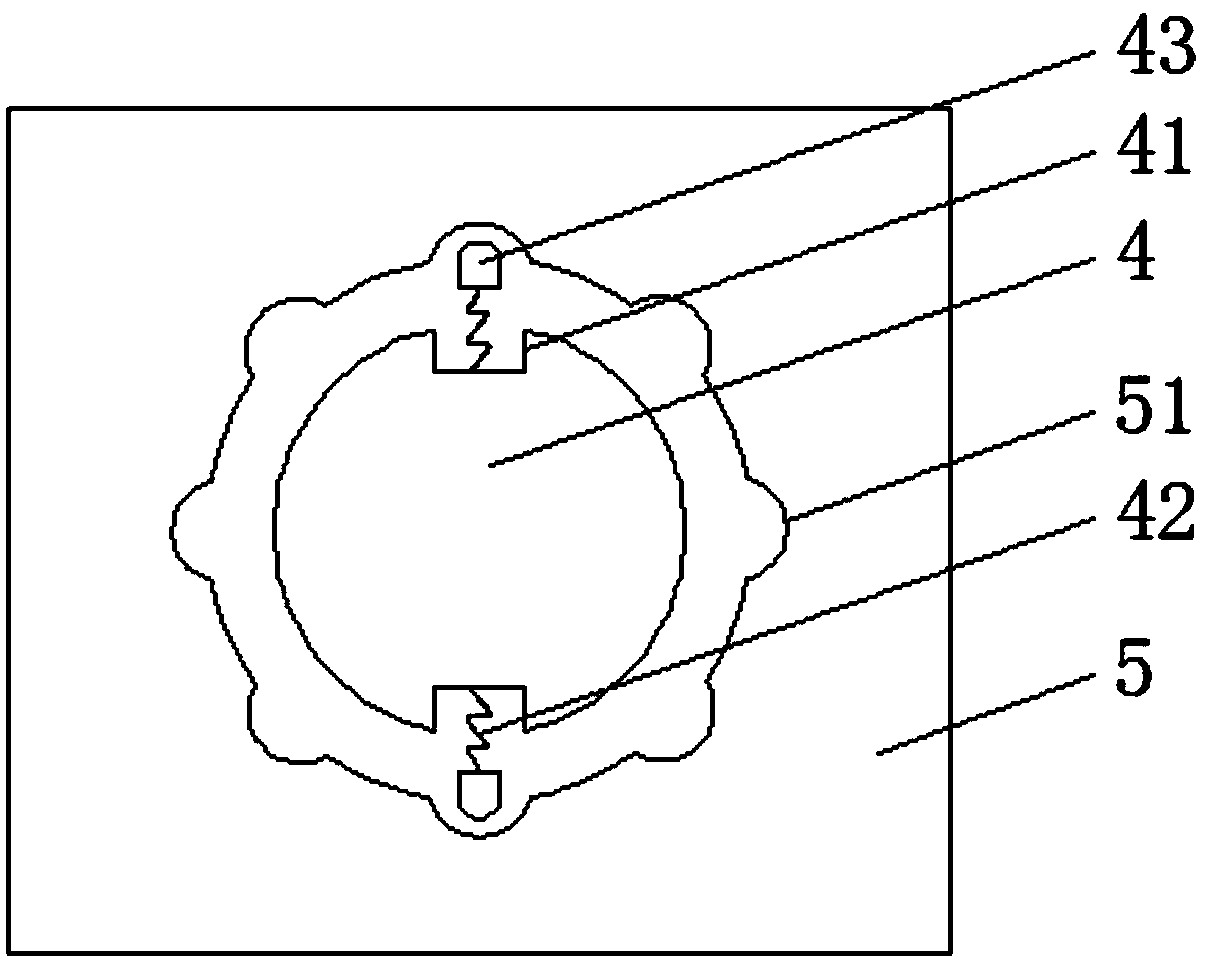 Valve stem of flow regulating shut-off valve