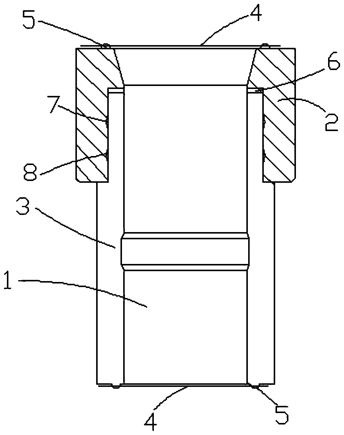 A kind of foam pump filter screen tube and foam pump filter screen tube production method