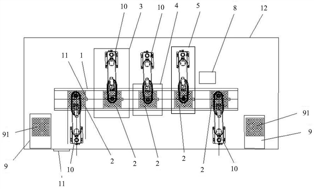 Automatic egg breaking machine