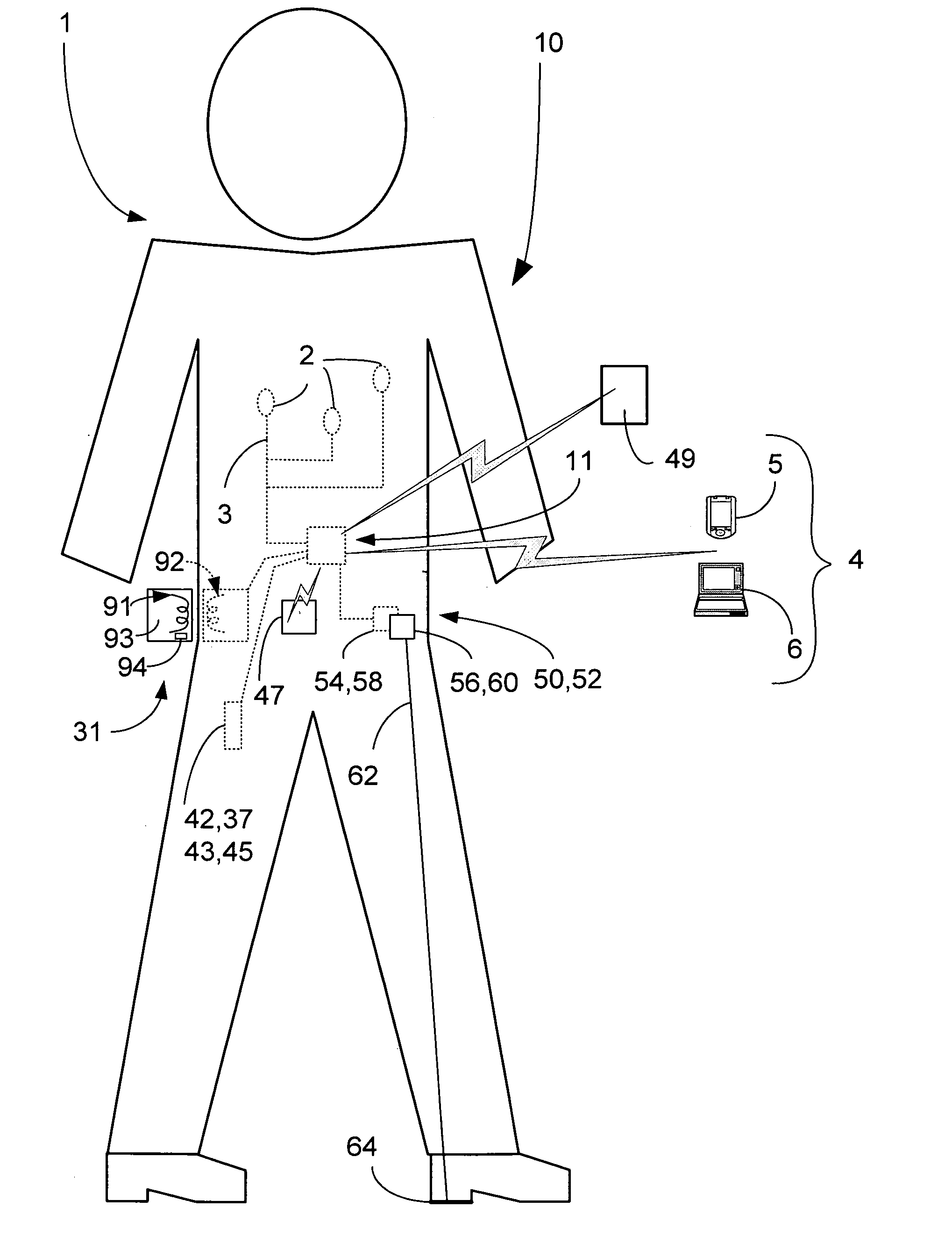 Hard disk drive medical monitor with electrical grounding system