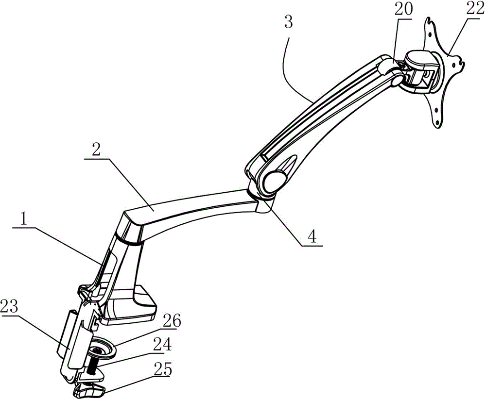 Flat-panel display bracket