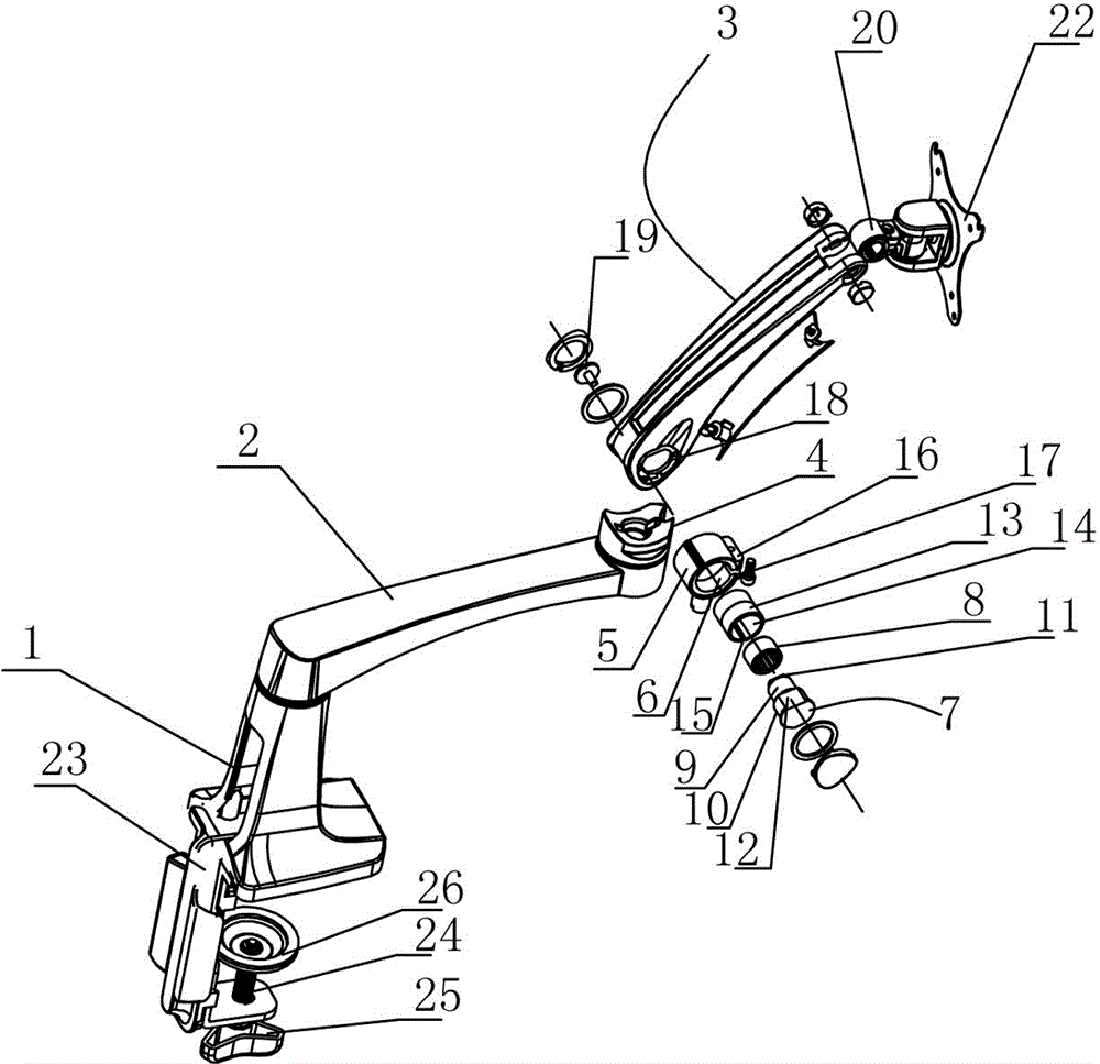 Flat-panel display bracket