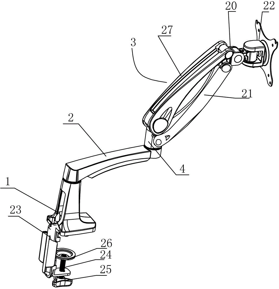 Flat-panel display bracket