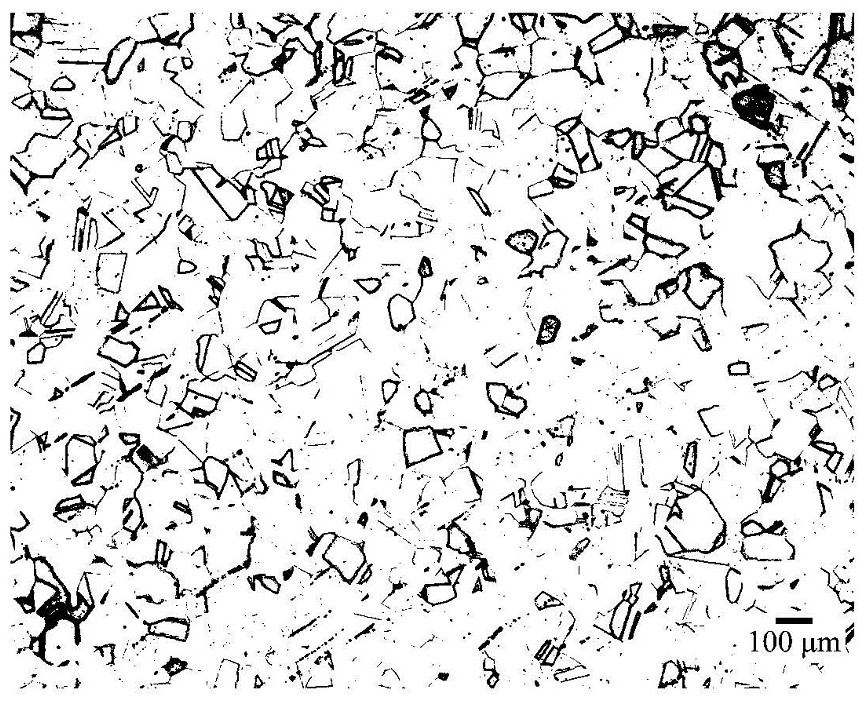 Corrosive agent for metallographic phase of nickel-saving austenitic stainless steel