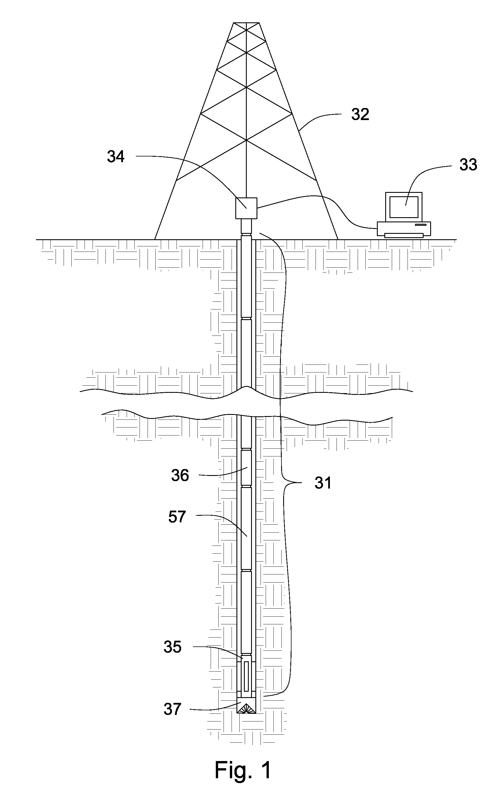 Element for use in an inductive coupler for downhole components