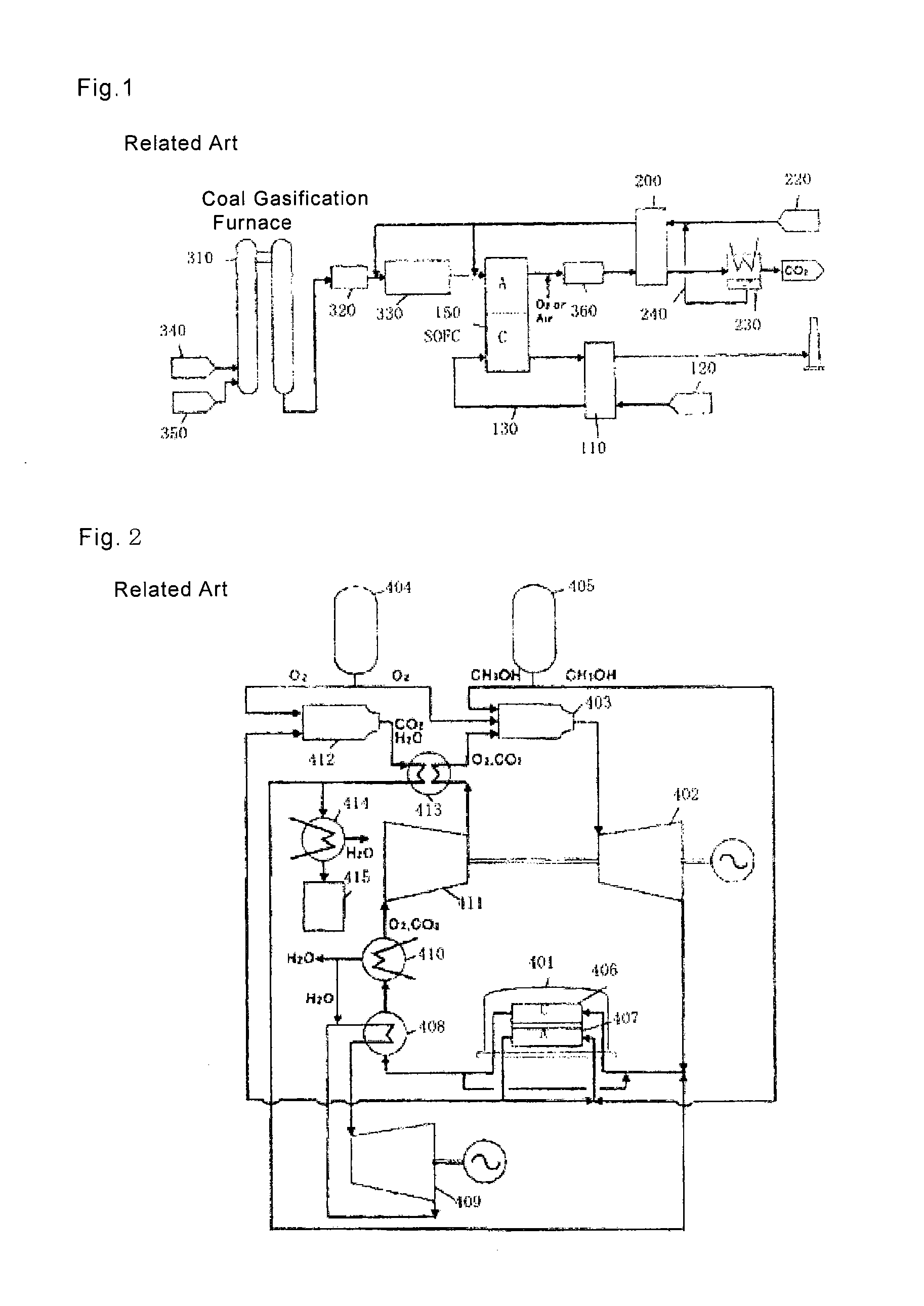 Mcfc power generation system and method for operating same