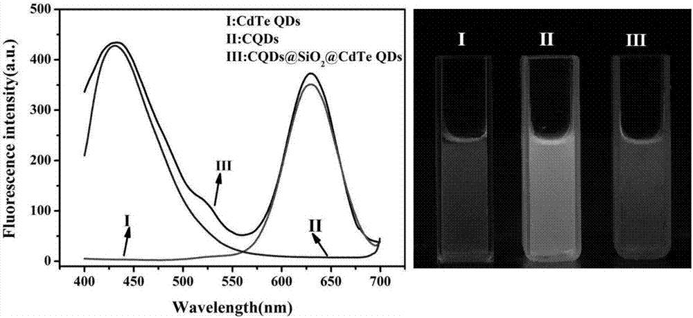 Ratio fluorescence probe for detecting pyrogallic acid as well as preparation method and application