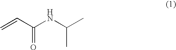 Magnetic fine particles having lower critical solution temperature