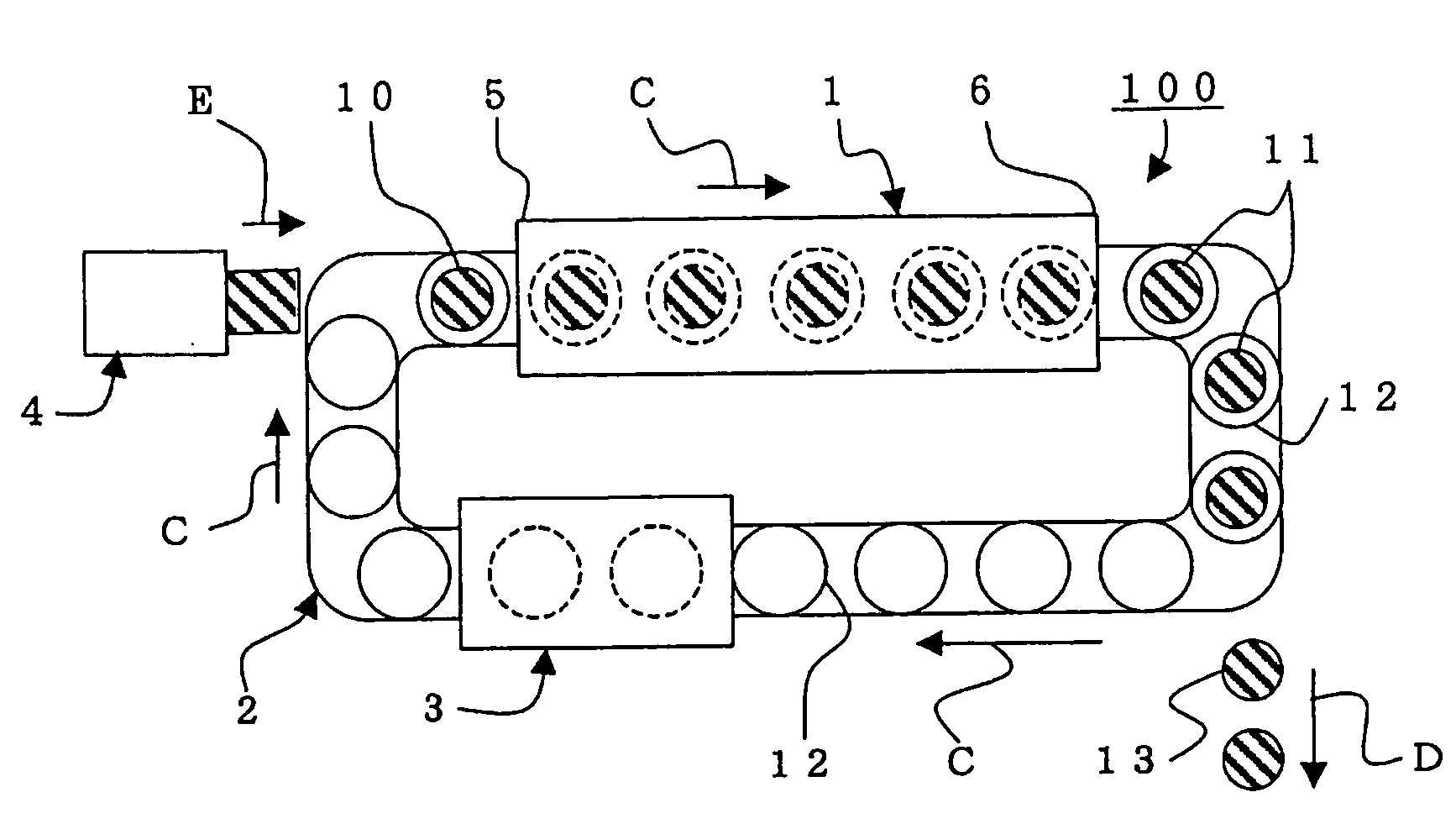 Method for drying honeycomb formed structure