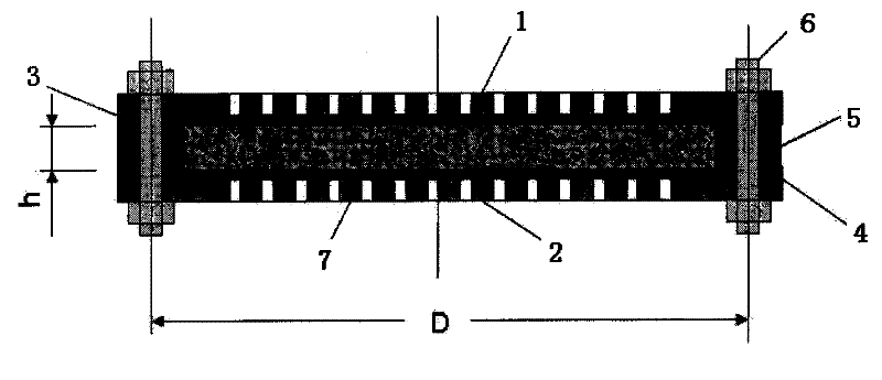 A method for directly preparing high-temperature superconducting flat calcined target blanks by isostatic pressing