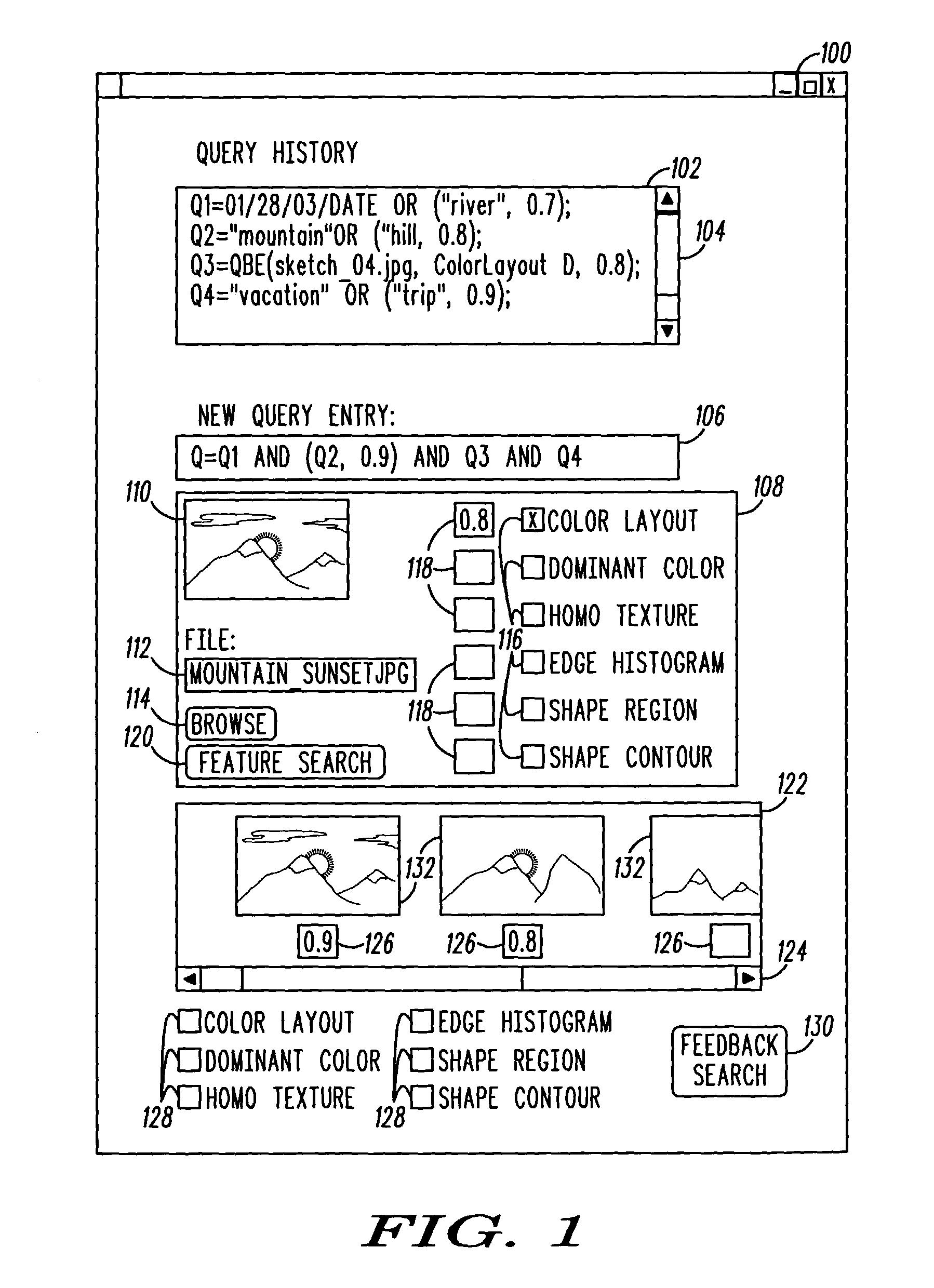 Method for fuzzy logic rule based multimedia information retrival with text and perceptual features