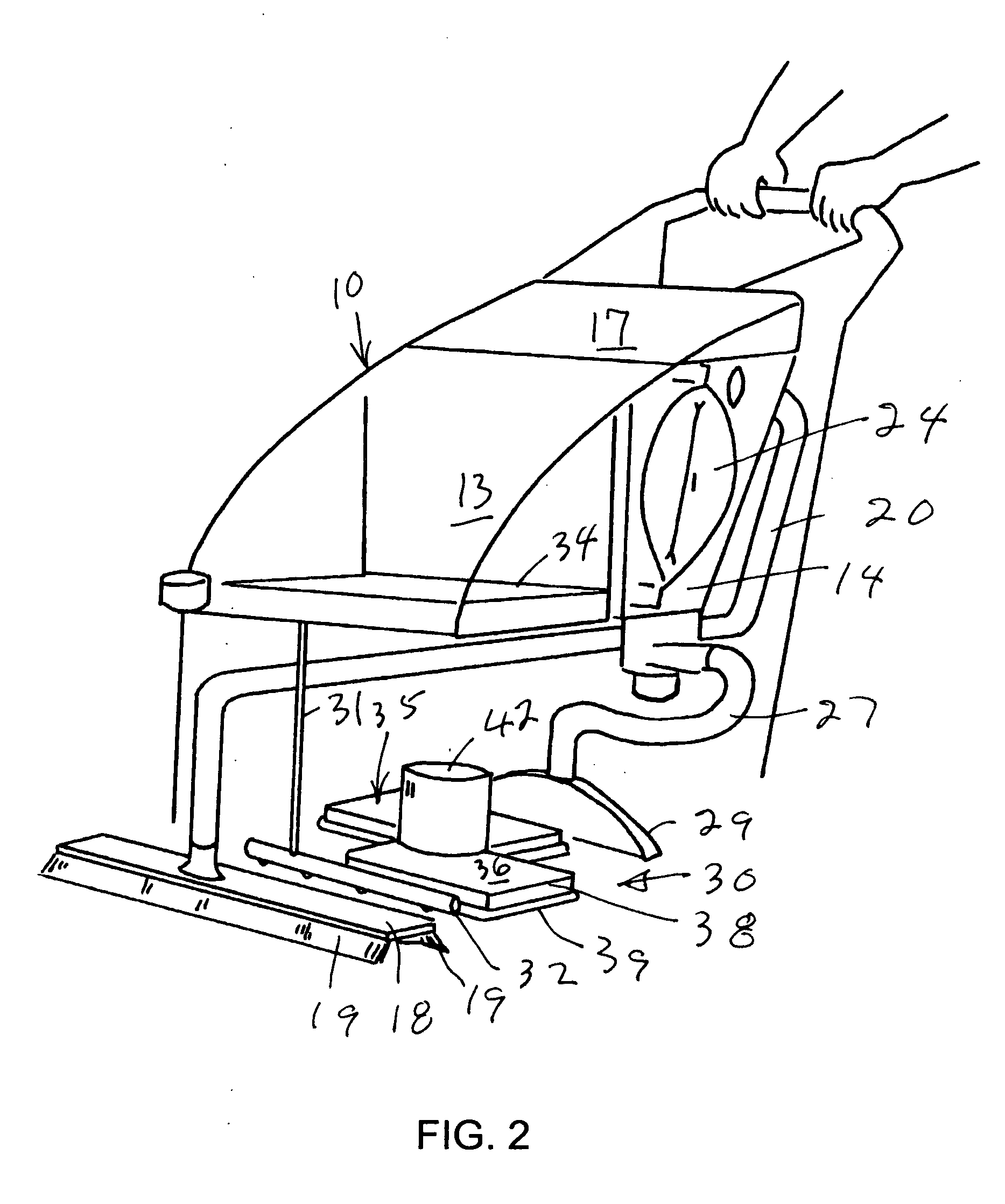 Floor cleaning machine using microfiber pad