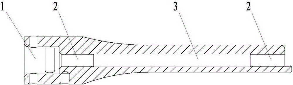 Machining technology for small deep step hole of high-precision medical apparatus and instrument