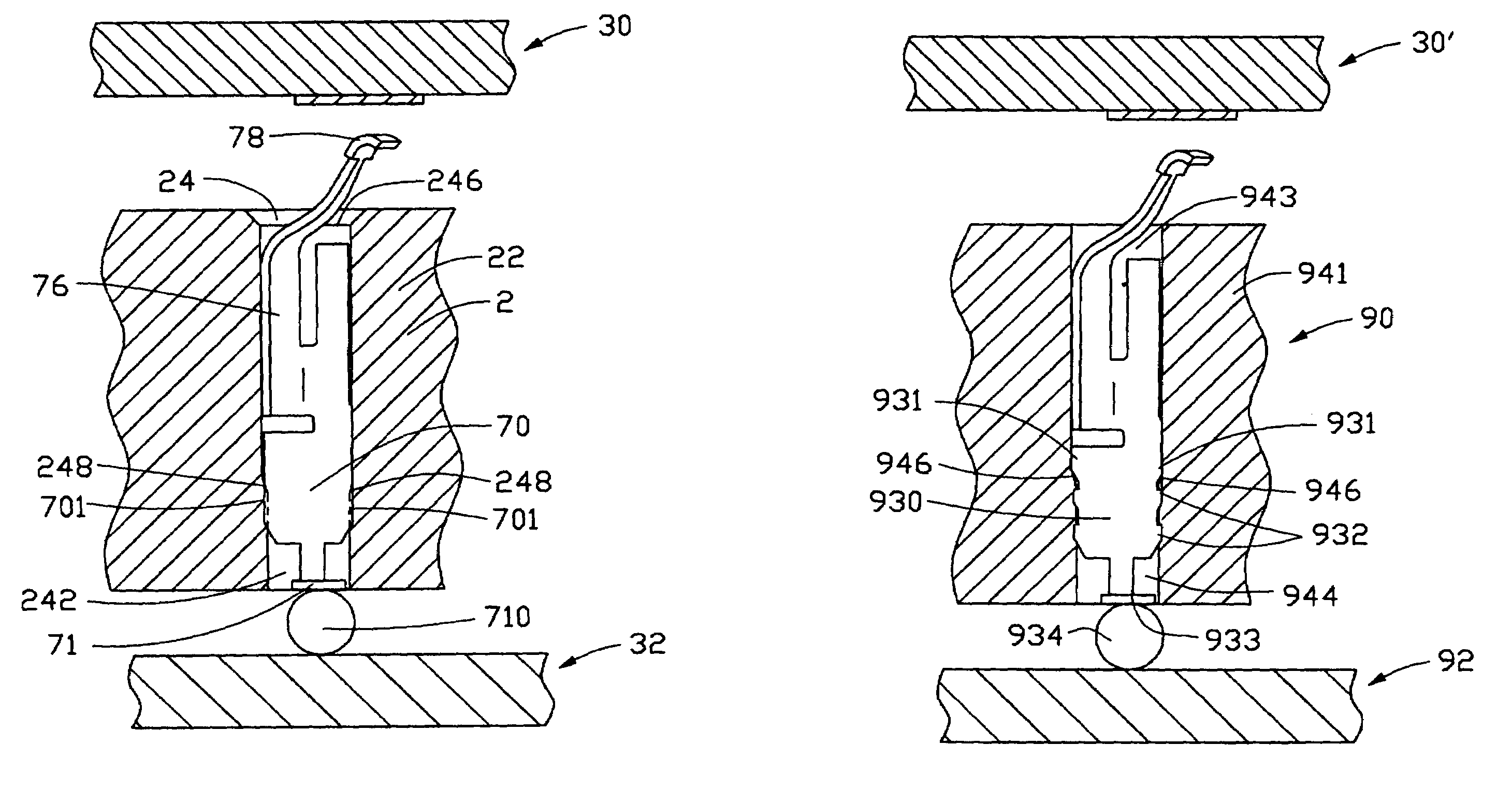 Socket connector for integrated circuit