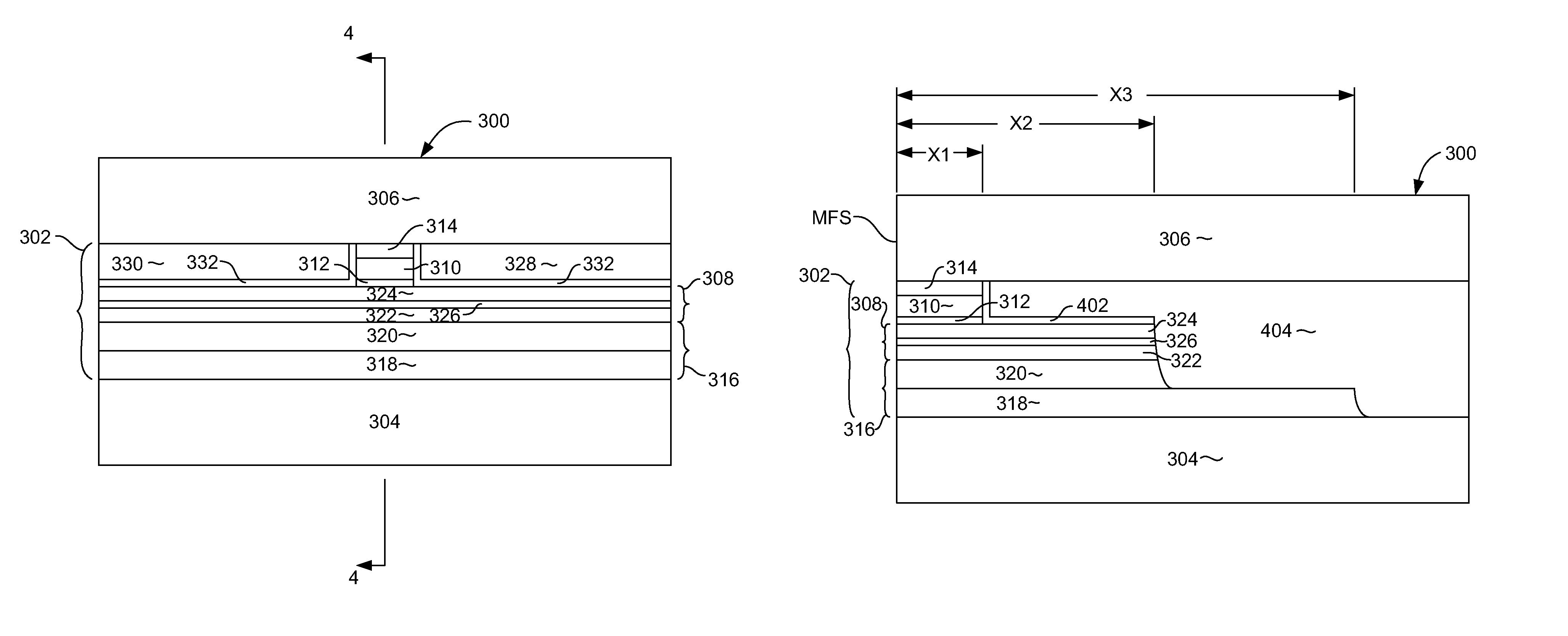 Magnetic read sensor with independently extended pinned layer and seed layer