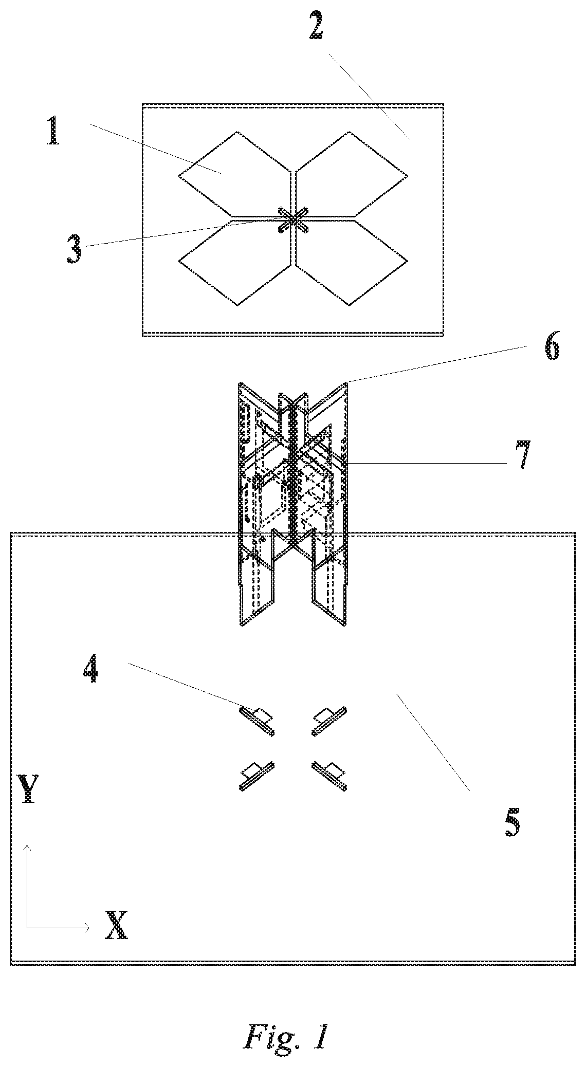 Dual-polarized duplex antenna and dual-band base station antenna array composed thereof