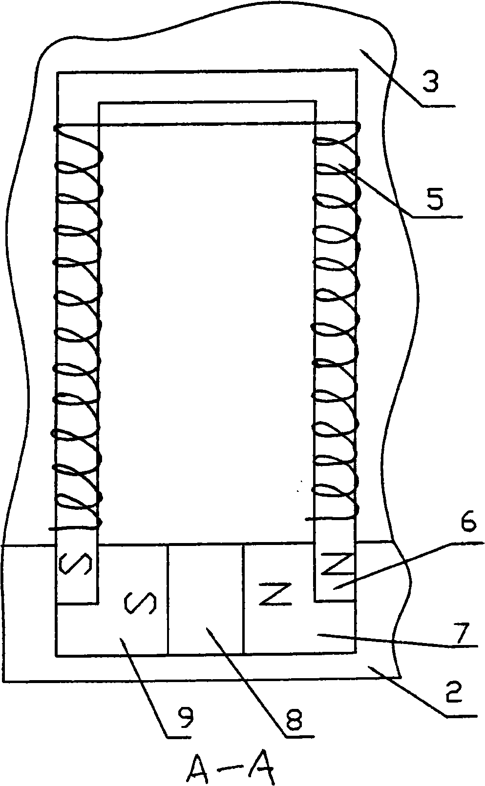 Permanent electromagnetic lock