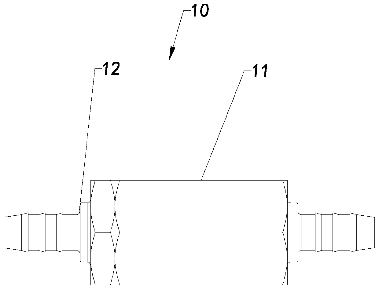 Gas one-way valve