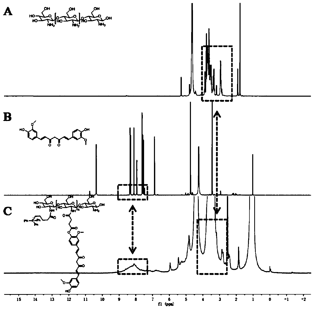 Two-stage targeted polymeric pro-drug for treating acute kidney injury and preparation method