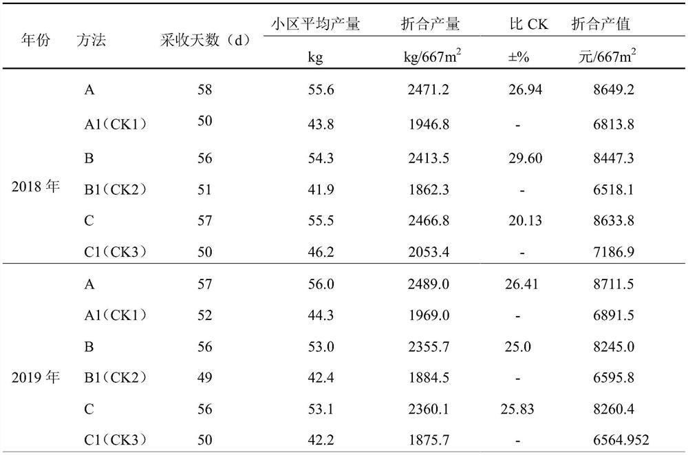 Autumn-delay open-field cultivation method for mid-late-maturing asparagus bean varieties in coastal region of south China