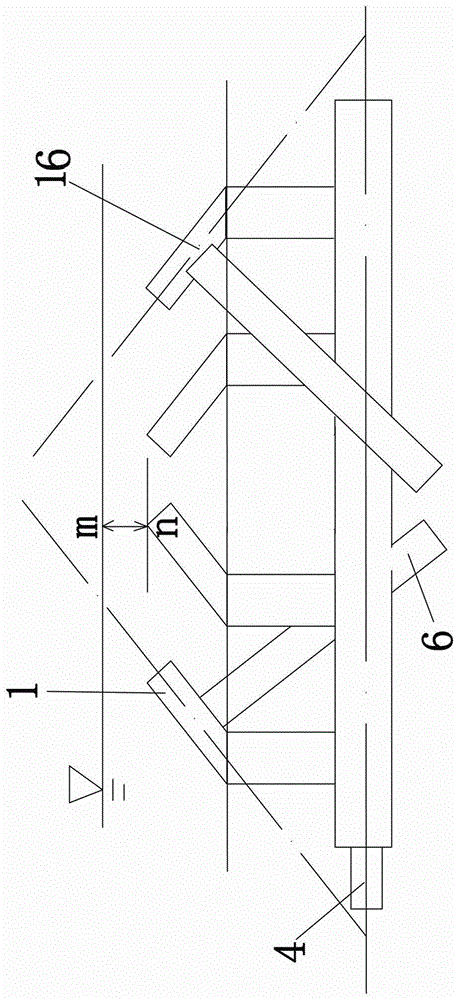 An anti-freezing device using an air-water nozzle