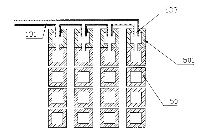 Evaporation cooling construction for turbine generator rotor winding