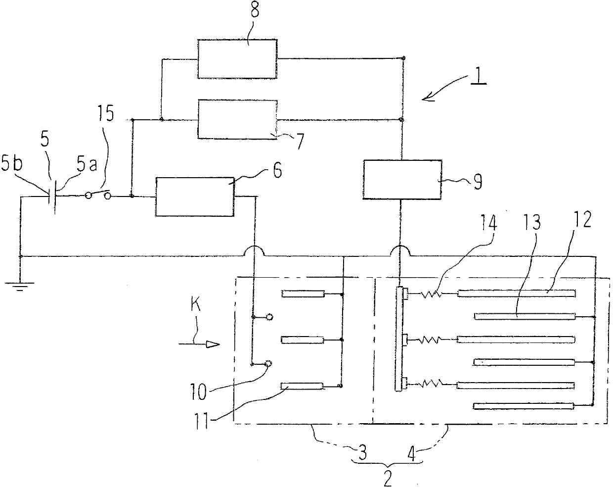 Electrostatic precipitation apparatus for room ventilation and ventilation system incorporating same