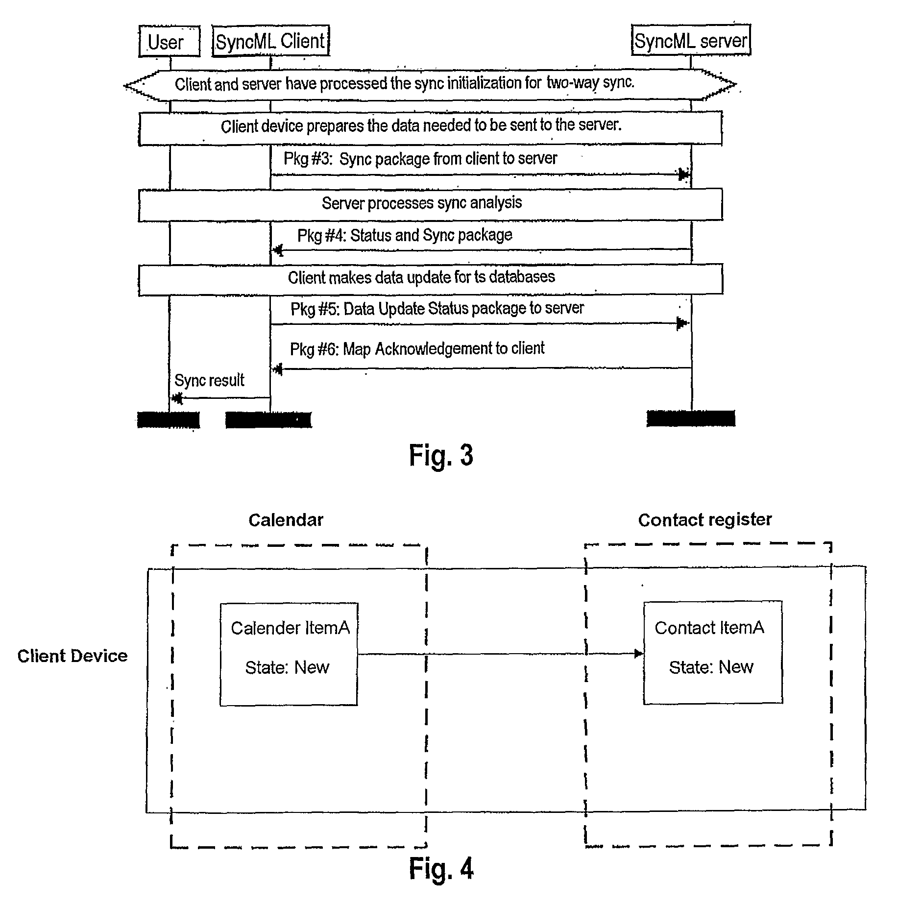 Synchronization of Information Items with References