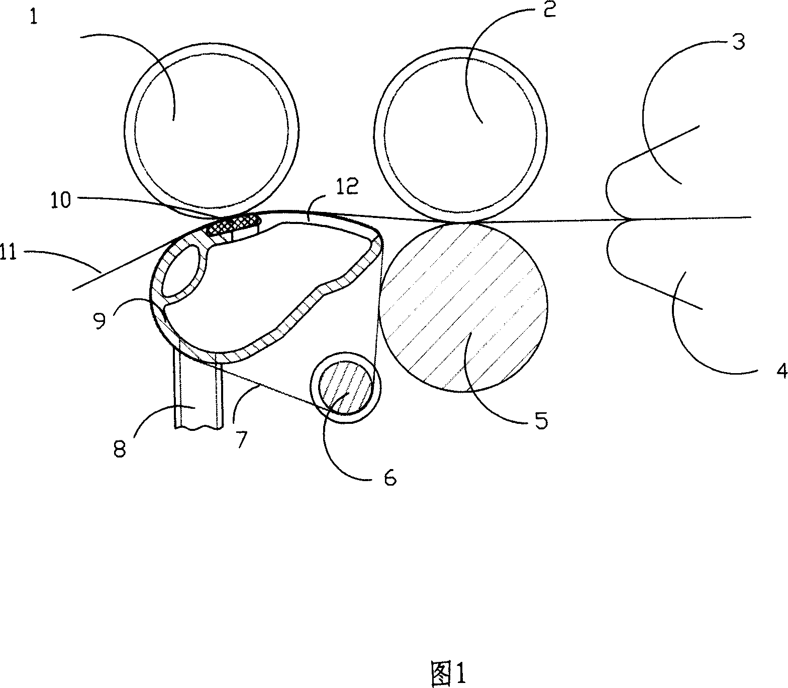 Compact twin-spunyarn spinning device