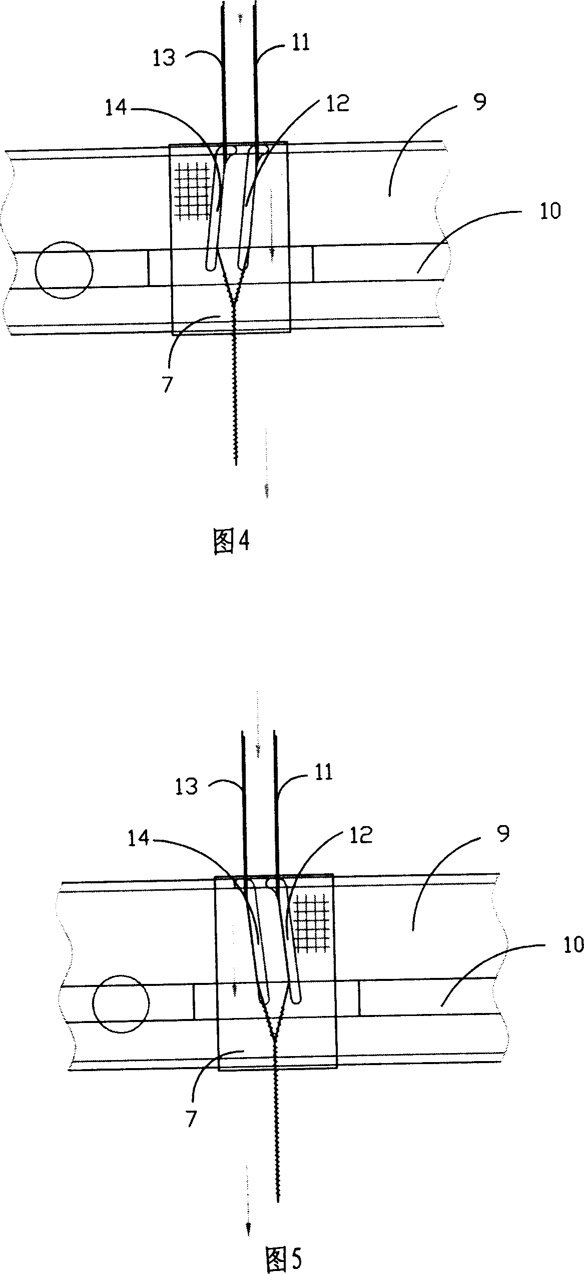 Compact twin-spunyarn spinning device