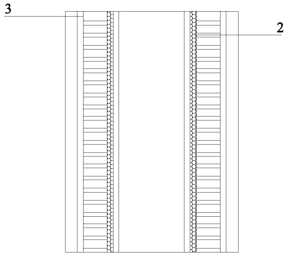 Full-line automatic scanning device for tunnel second lining quality detecting and detecting method thereof