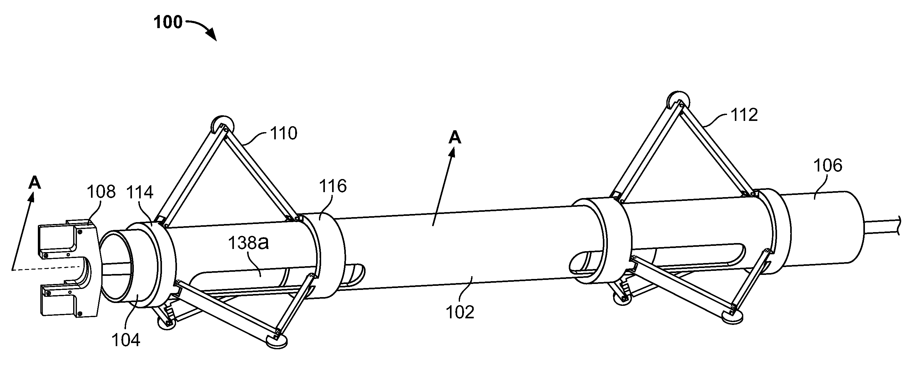 Self centering bore measurement unit