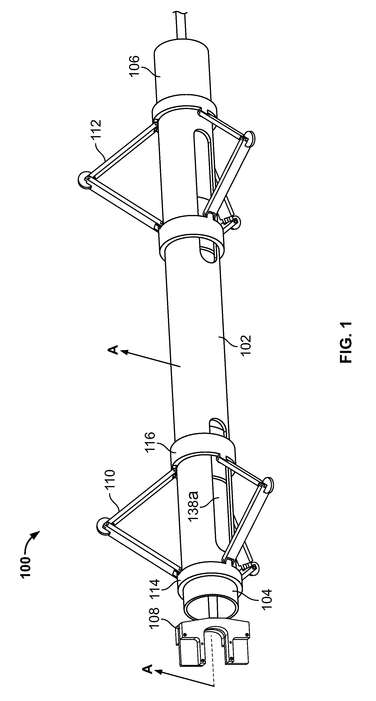 Self centering bore measurement unit