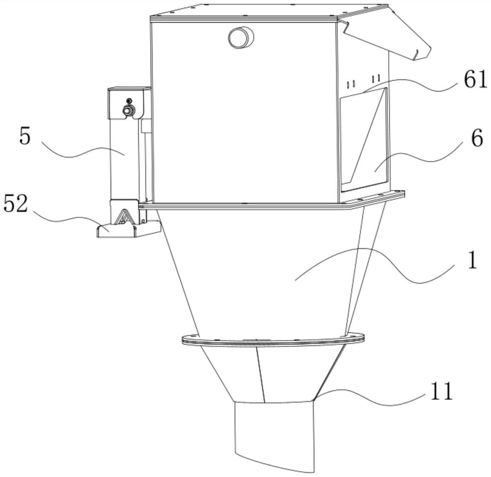 Material conveying system with automatic loading and unloading functions