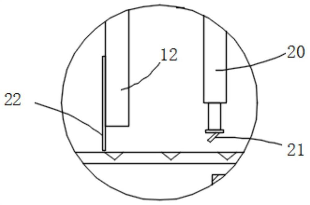 A keyway processing device for mass production