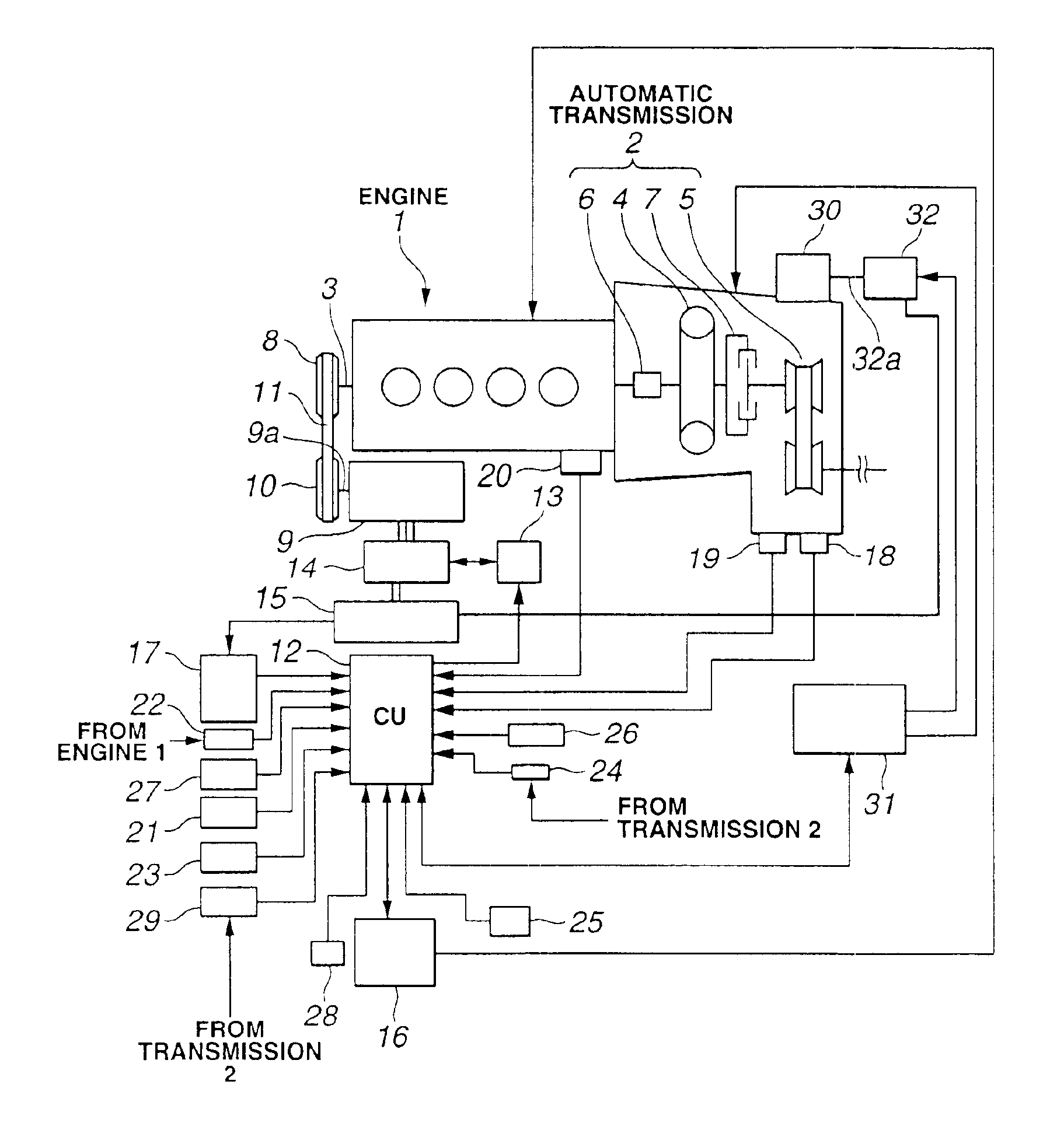 Vehicle with automatic engine stop/restart function and automatic engine stop/restart system and method for vehicle