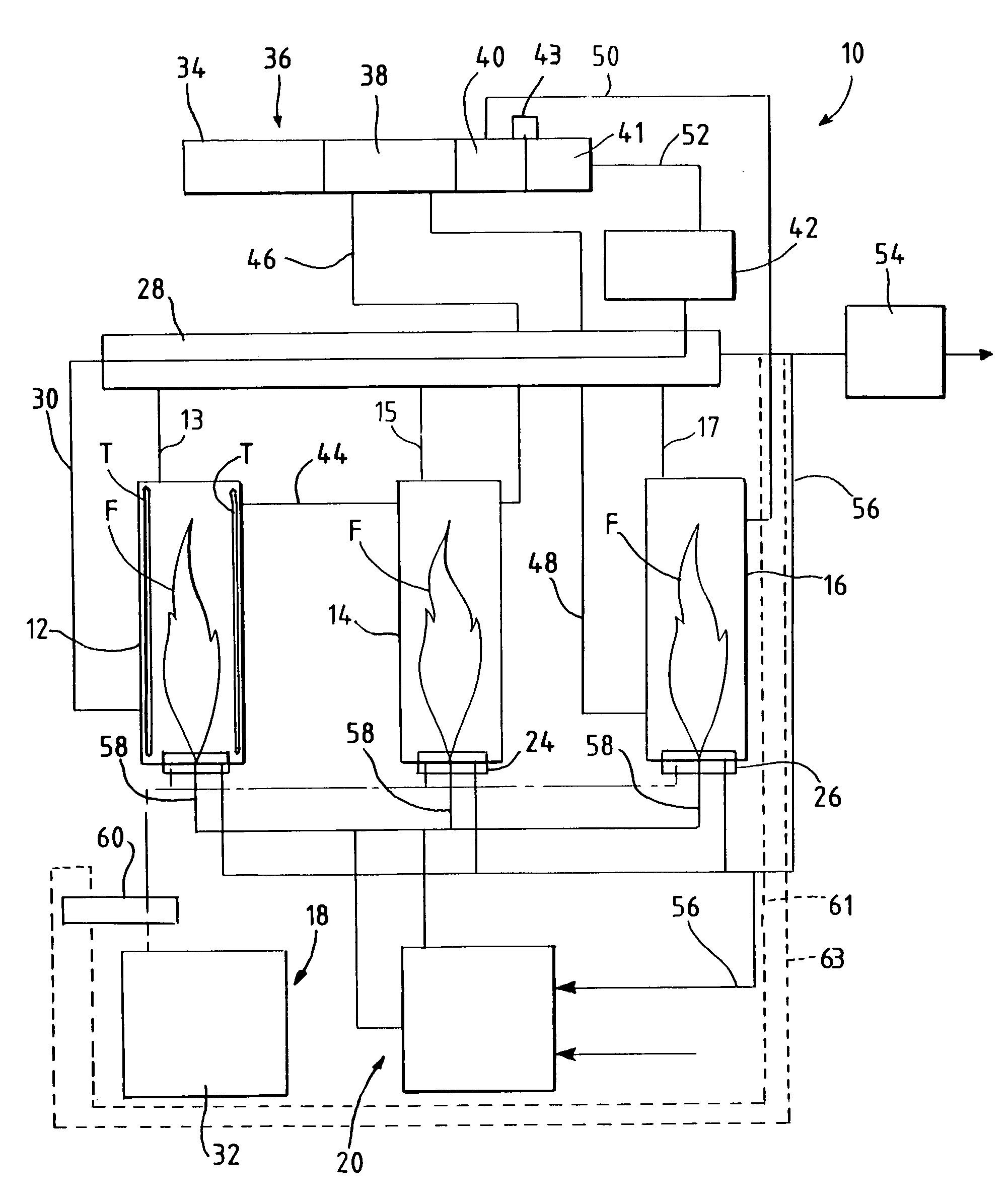 Module-based oxy-fuel boiler