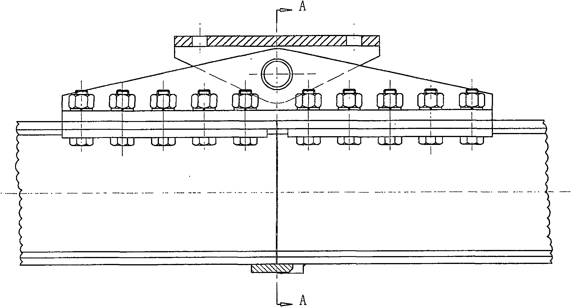 Double-track four-crane conveyor