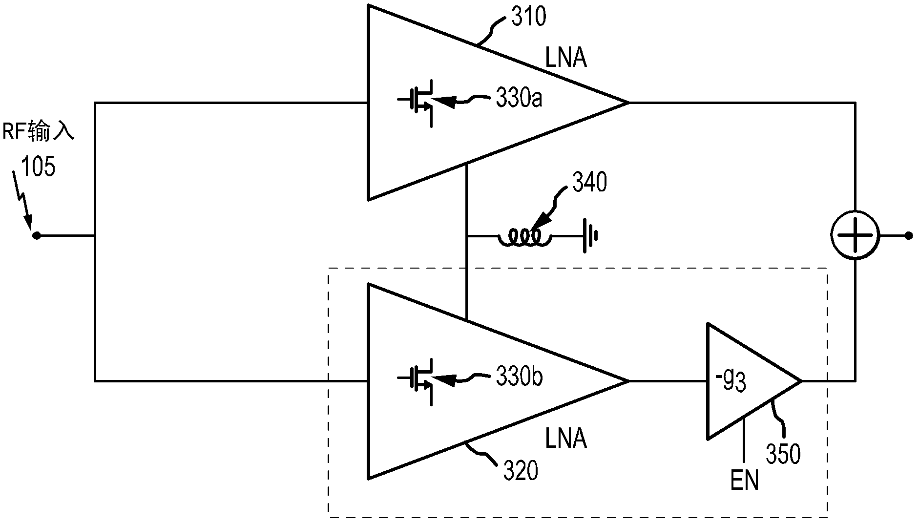 Ultra low noise high linearity LNA for multi-mode transceiver