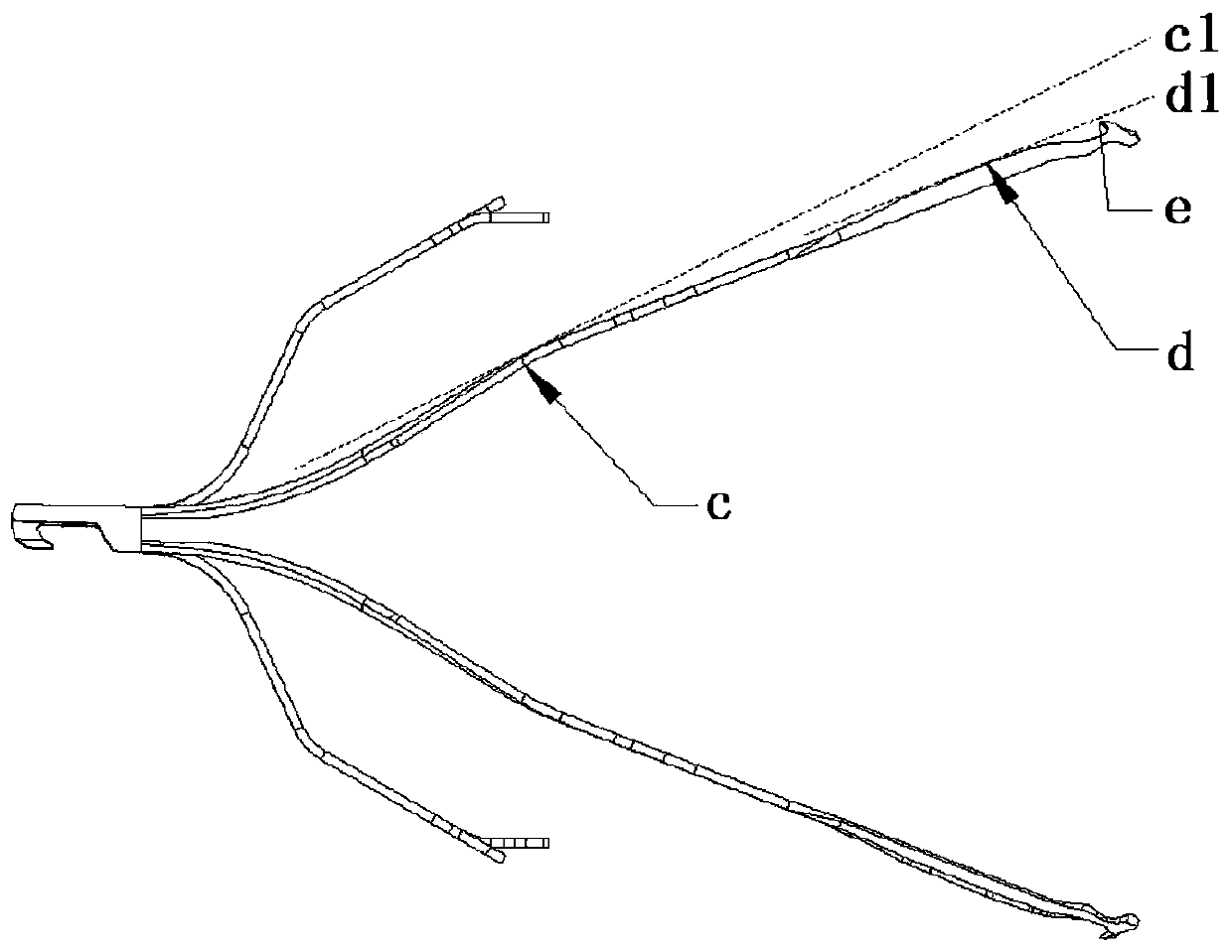 Recoverable filter and filter pushing device