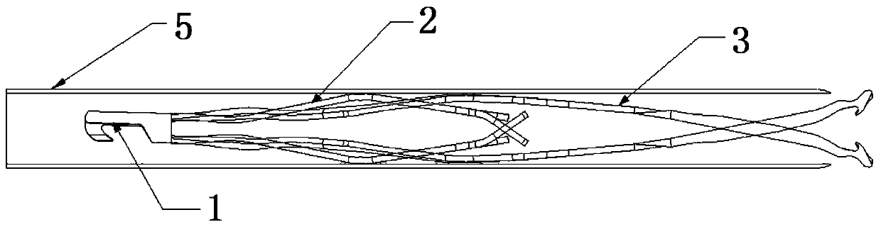 Recoverable filter and filter pushing device