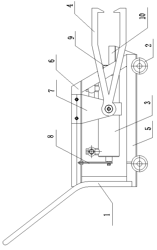 Pin shaft loading and unloading machine