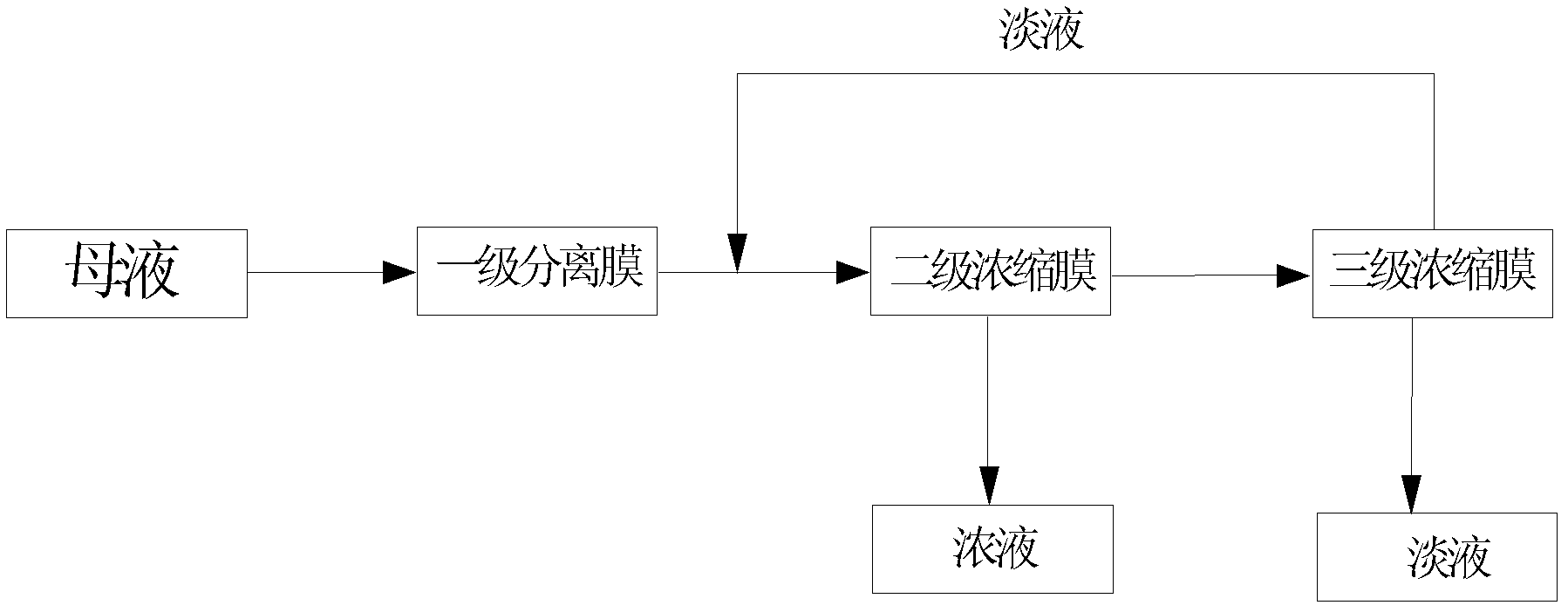 Membrane separation system and purification method for purifying camphorsulfonic acid solution