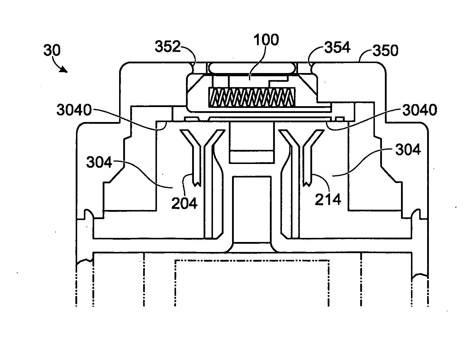 Shock-proof electrical wiring system