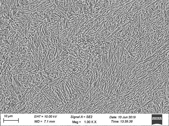 Low-mismatch novel high-strength steel and preparation method thereof