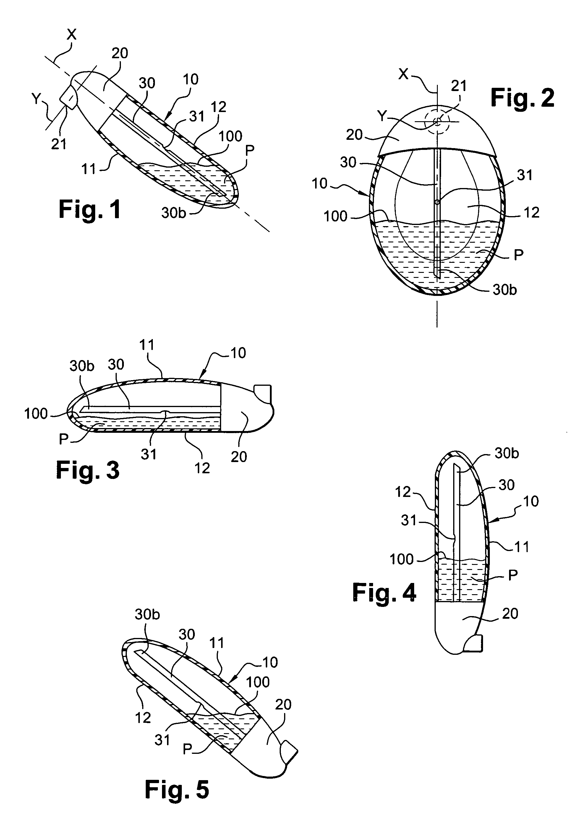 Device for atomising a fluid product