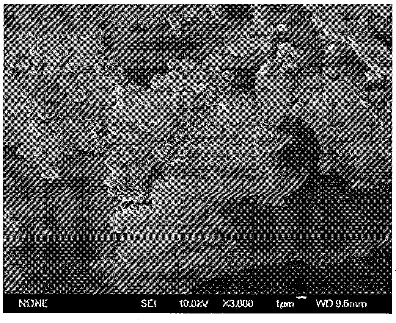 Absorbent polymer extinguishing agent preparation method