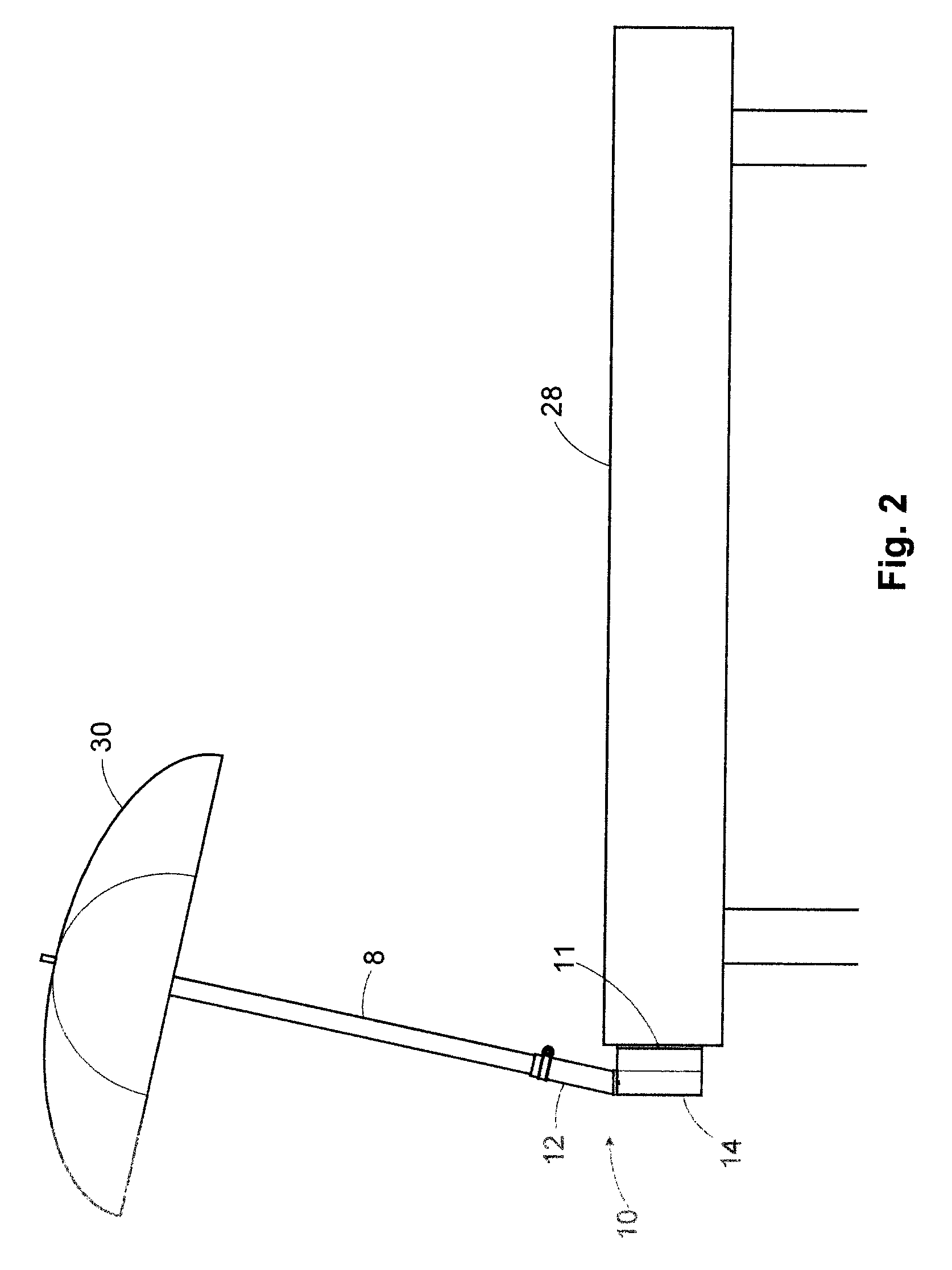 Two-part pole bracket