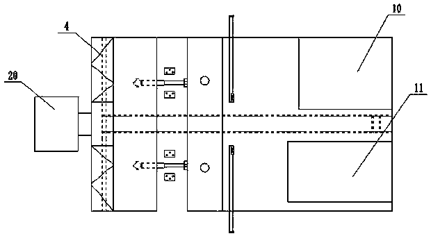 Digging and anchoring device for collecting coal by spiral drum