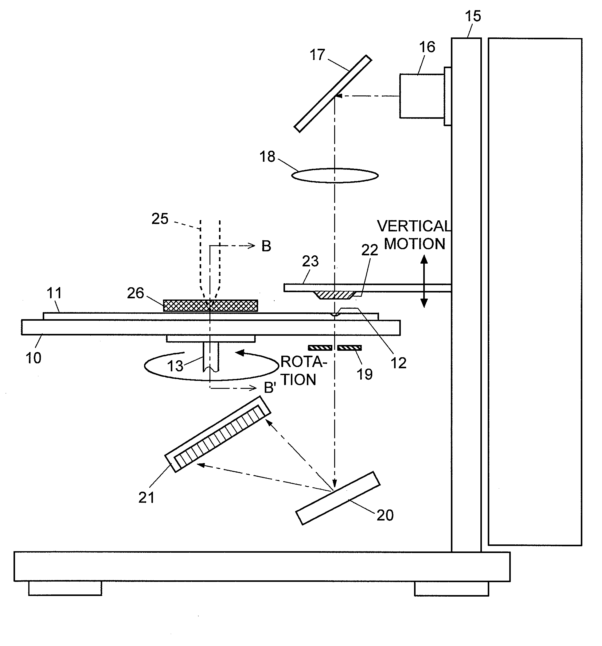 Optical measurement device for trace liquid sample